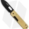 Boker Plus Panchenko Brass Lancer Liner Lock Knife (3" Black) 01BO098SOI