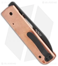 Boker Plus Panchenko Copper Lancer Liner Lock Knife (3" Black) -Boker Shop Boker Plus Panchenko Copper Lancer LL Black 01BO097SOI BHQ 99396 jr side