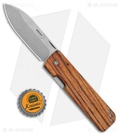 Boker Plus Panchenko Lancer 42 Frame Lock Knife Zebrawood (2.75" SW) 01BO466 -Boker Shop Boker Plus Panchenko Lancer 42 FL Zebra Wood SW 01BO466 BHQ 108435 jr bottlecap