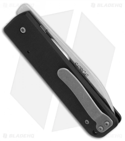 Boker Plus Panchenko Lancer Liner Lock Knife Black G-10 (3" Stonewash) 01BO068 4 Boker Plus Panchenko Lancer Liner Lock Knife Black G-10 (3" Stonewash) 01BO068 - Image 2