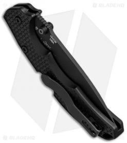 Boker Plus Patriot Lock Back Knife Black GFN (3.4" Black Serr) 01BO371 -Boker Shop Boker Plus Patriot GFN Black 01BO371 BHQ 35796 jr side