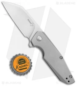Boker Plus Petite Flipper Frame Lock Knife (2.5" Satin) 01BO083 -Boker Shop Boker Plus Petite FL Satin 01BO083 BHQ 101737 jr bottlecap
