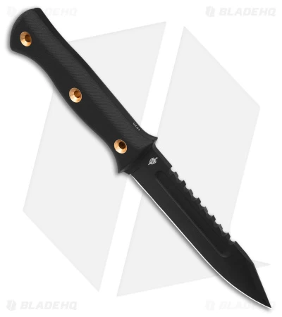 Boker Plus Pilot Knife Fixed Blade Black G-10 (5.3" Black Serr D2) 02BO074 4 Boker Plus Pilot Knife Fixed Blade Black G-10 (5.3" Black Serr D2) 02BO074 - Image 2