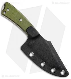 Boker Plus Piranha Fixed Blade Knife OD Green G-10 (3" Stonewash) 02BO005 -Boker Shop Boker Plus Piranha OD Green SW 02BO005 BHQ 49517 jr sheath