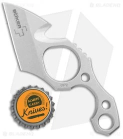 Boker Plus Rescue Kiridashi Fixed Blade Knife (2" Stonewash) 02BO044 -Boker Shop Boker Plus Rescue Kiridashi SW 02BO044 BHQ 101756 jr bottlecap