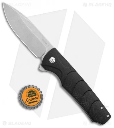 Boker Plus Ridge Flipper Knife Black G-10 (3.5" Stonewash) 01BO262 6 Boker Plus Ridge Flipper Knife Black G-10 (3.5" Stonewash) 01BO262 - Image 4