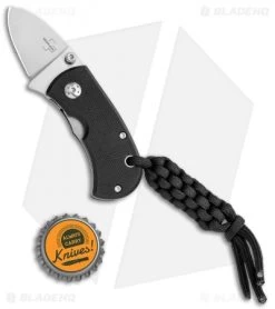 Boker Plus Rockhopper Liner Lock Knife Black G-10 (1.6" Satin) -Boker Shop Boker Plus Rockhopper LL Black G 10 01BO317 BHQ 118387 jr bottlecap