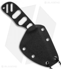 Boker Plus SFB Fixed Blade Neck Knife Black G-10 (2.25" Satin) 02BO321 -Boker Shop Boker Plus SFB Neck Knife Black G 10 Satin 02BO321 BHQ 71450 jr sheath