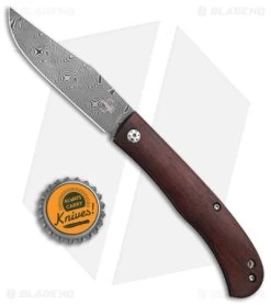 Boker Plus Slack Slip Joint Knife Cocobolo Wood (3.2" Damascus) 01BO175DAM -Boker Shop Boker Plus Slack Damascus BHQ 136245 td size