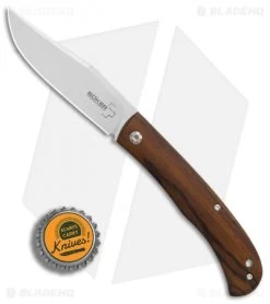 Boker Plus Slack Slip Joint Folding Knife Cocobolo (3.25" Satin) 01BO069 -Boker Shop Boker Plus Slack Slip Joint Cocobolo satin BHQ 86588 er bottlecap