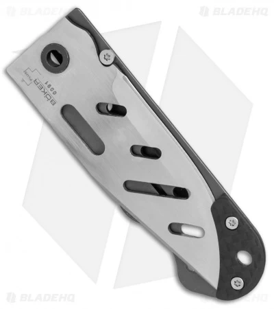 Boker Plus Stowaway Frame Lock Knife Titanium (3.25" Satin) 01BO029 4 Boker Plus Stowaway Frame Lock Knife Titanium (3.25" Satin) 01BO029 - Image 2