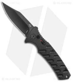 Boker Plus Strike Bowie Automatic Knife Black (3.25" Black )