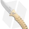 Boker Plus Strike Brass Automatic Knife (3.25" Stonewash) -Boker Shop Boker Plus Strike Brass Auto SW 01BO399NSOI BHQ 107937 jr