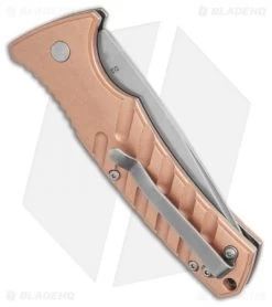 Boker Plus Strike Copper Automatic Knife (3.25" Stonewash) 10 Boker Plus Strike Copper Automatic Knife (3.25" Stonewash) -Boker Shop Boker Plus Strike Copper Automatic Knife 3.25 Stonewash BHQ 99645 LS Side