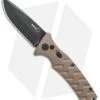 Boker Plus Strike Drop Point Automatic Knife Coyote Brown (3.25" Black SW) -Boker Shop Boker Plus Strike drop point coyote brown black sw BHQ 67882 er jr