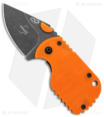 Boker Plus Subcom 2.0 Frame Lock Knife Orange FRN (1.9" D2) 01BO528 3 Boker Plus Subcom 2.0 Frame Lock Knife Orange FRN (1.9" D2) 01BO528