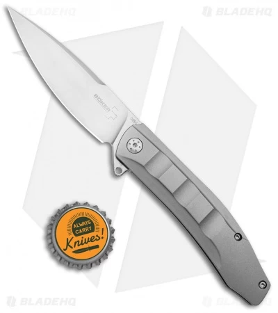 Boker Plus Talpid Frame Lock Knife Stainless Steel (3.5" Satin) 01BO249 6 Boker Plus Talpid Frame Lock Knife Stainless Steel (3.5" Satin) 01BO249 - Image 4
