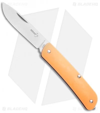 Boker Plus Tech-Tool City 1 Slip Joint Knife GITD Orange 1(2.75" Satin) 01BO847 3 Boker Plus Tech-Tool City 1 Slip Joint Knife GITD Orange 1(2.75" Satin) 01BO847