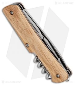 Boker Plus Tech-Tool City 2 Pocket Knife Multi-Tool Zebrawood (2.75" Polish) -Boker Shop Boker Plus Tech Tool City 2 Multi Tool Zebrawood Polish 01BO845 BHQ 101733 jr side