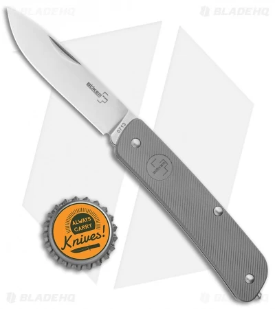 Boker Plus Tech Tool Titan 1 Slip Joint Titanium (2.8" 12C27) 101BO807 6 Boker Plus Tech Tool Titan 1 Slip Joint Titanium (2.8" 12C27) 101BO807 - Image 4