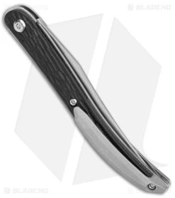 Boker Plus Texas Toothpick Liner Lock Knife Black G-10 (3.5" Satin) -Boker Shop Boker Plus Texas Toothpick LL Black G 10 Satin BHQ 146707 jr side