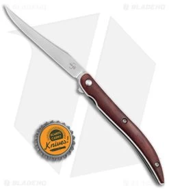 Boker Plus Texas Toothpick Liner Lock Knife Cocobolo Wood (3.5" Satin) 01BO389 -Boker Shop Boker Plus Texas Toothpick LL Cocobolo Wood Satin BHQ 146661 jr bottlecap