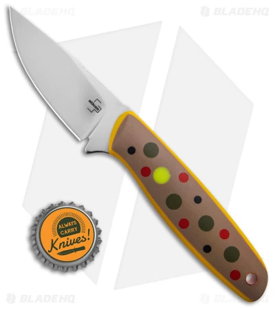 Boker Plus The Brook Brown Trout Fixed Blade Knife Brown G-10 (2.8" Satin) 6 Boker Plus The Brook Brown Trout Fixed Blade Knife Brown G-10 (2.8" Satin) - Image 4