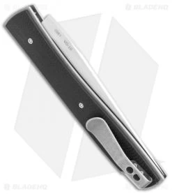 Boker Plus Urban Trapper Lockback Knife Black G10 (3.5" Satin) 01BO786 -Boker Shop Boker Plus Urban Trapper LB Black G 10 Satin 01BO786 BHQ 105719 jr side