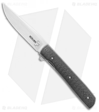 Boker Plus Urban Trapper Petite 42 Liner Lock Knife CF (2.75" Satin) 01BO783 3 Boker Plus Urban Trapper Petite 42 Liner Lock Knife CF (2.75" Satin) 01BO783