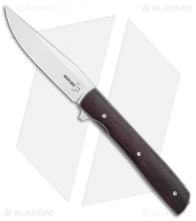 Boker Plus Urban Trapper Petite Flipper Knife Cocobolo (2.75" Satin) 01BO784 3 Boker Plus Urban Trapper Petite Flipper Knife Cocobolo (2.75" Satin) 01BO784
