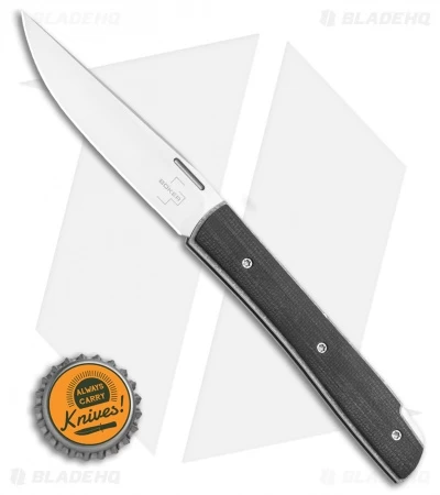 Boker Plus Urban Trapper Petite Lockback Knife Black G-10 (2.75" Satin) 01BO788 6 Boker Plus Urban Trapper Petite Lockback Knife Black G-10 (2.75" Satin) 01BO788 - Image 4