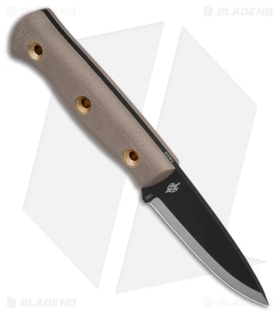 Boker Plus Vigtig Fixed Blade Knife Brown Micarta (3.5" Black) 02BO075 4 Boker Plus Vigtig Fixed Blade Knife Brown Micarta (3.5" Black) 02BO075 - Image 2