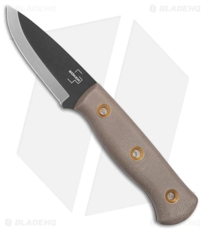 Boker Plus Vigtig Fixed Blade Knife Brown Micarta (3.5" Black) 02BO075 3 Boker Plus Vigtig Fixed Blade Knife Brown Micarta (3.5" Black) 02BO075