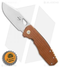Boker Plus Vox F3.5 Frame Lock Knife Brown Micarta (3.4" Satin) 01BO338 9 Boker Plus Vox F3.5 Frame Lock Knife Brown Micarta (3.4" Satin) 01BO338 -Boker Shop Boker Plus Vox F3.5 Frame Lock Knife Brown Micarta 3.4 Satin 01BO338 BHQ 125036 LS Bottlecap
