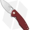 Boker Plus Voxnaes Little Friend Liner Lock Knife Burgundy G-10 (3" Satin S35VN) -Boker Shop Boker Plus Voxnaes Little Friend LL Burgundy G 10 Satin BHQ 146703 jr