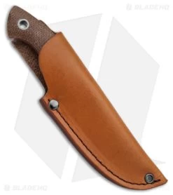 Boker Plus Voxnaes Nessmi Pro Fixed Blade Knife Micarta (2.64" Satin) 02BO018 -Boker Shop Boker Plus Voxnaes Nessmi Pro FB Knife Micarta 2in Satin BHQ 111250 td sheath