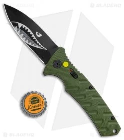 Boker Warhawk Strike Dagger Automatic Knife Black (3.25" Black D2) -Boker Shop Boker Plus Warhawk Strike Dagger Auto Green Black BHQ 113922 jr bottlecap