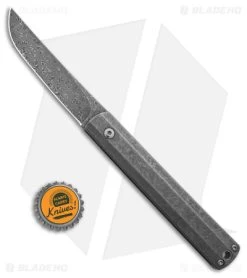 Boker Plus Kansei Wasabi Slip Joint Knife Titanium (2.8" Damascus) 01BO634DAM -Boker Shop Boker Plus Wasabi Damascus BHQ 136226 td SIZE