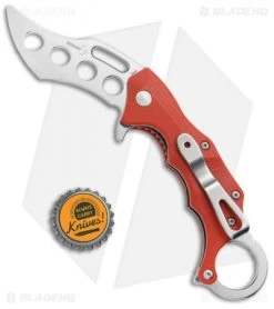Boker Plus Wildcat Karambit Liner Lock Trainer Red G-10 (2.8" Satin) 01BO779 -Boker Shop Boker Plus Wildcat Karambit LL Trainer Red Satin 01BO779 BHQ 67923 jr bottlecap 2