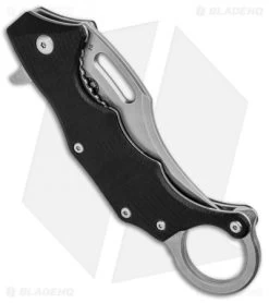 Boker Plus Wildcat XL Karambit Liner Lock Flipper Knife (3.375" Satin) 01BO755 -Boker Shop Boker Plus Wildcat XL Karambit LL Satin 01BO755 BHQ 90315 jr side