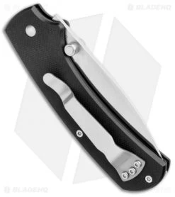 Boker Plus Xs Slip Joint Knife Black G-10 (3.125 Satin) 01BO533 -Boker Shop Boker Plus Xs SJ Black G 10 Satin BOP01BO533 BHQ 94809 jr side