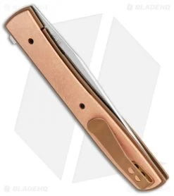 Boker Plus Zinker Urban Trapper Knife Copper (3.5" Stonewash) 9 Boker Plus Zinker Urban Trapper Knife Copper (3.5" Stonewash) -Boker Shop Boker Plus Zinker Urban Trapper Copper SW 01BO717SOI BHQ 113591 jr side