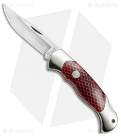Boker Scout Lockback Knife Red Honeycomb (3.125" Polish)