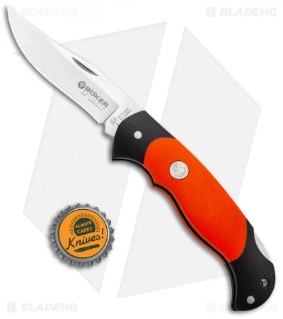 Boker Scout Lightweight Lockback Knife Orange G-10 (3.1" Satin) 112087 6 Boker Scout Lightweight Lockback Knife Orange G-10 (3.1" Satin) 112087 - Image 4