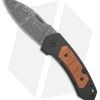 Boker Special Run Solo II Anso Folding Knife Maple (2.95" Damascus) 110634DAM -Boker Shop Boker Special Run Solo 2 anso maple damascus BHQ 67940 er