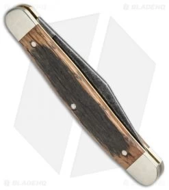 Boker Stockman Pocket Knife 4" Castle Wood 113985 -Boker Shop Boker Stockman Castle Wood 11385 BHQ 105705 jr side