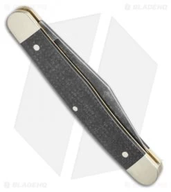 Boker Stockman Pocket Knife Jute Micarta (3" Black Stonewash) 114985 -Boker Shop Boker Stockman Pocket Knife 3.0 Jute Micarta 114985 BHQ 118357 LS Side