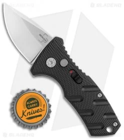 Boker Stubby Strike CA Legal Automatic Knife (1.9" Stonewash D2) -Boker Shop Boker Stubby Strike CA Legal Auto SW 01BO440NSOI BHQ 99646 jr bottlecap