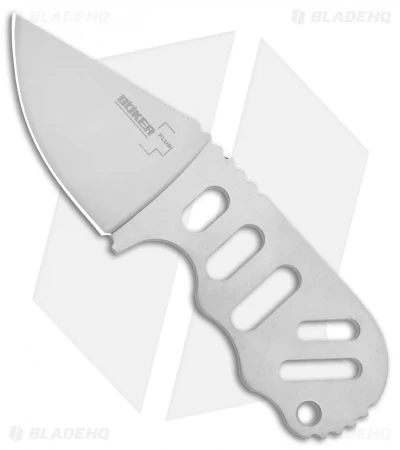 Böker Plus Subcom Fixed Blade Stainless Handle (2.5" Gray) 02BO012 3 Böker Plus Subcom Fixed Blade Stainless Handle (2.5" Gray) 02BO012