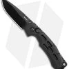 Boker Thunder Storm Automatic Knife Black Aluminum (2.875" Black AUS-8) -Boker Shop Boker Thunder Storm Auto Black Black BHQ 110587 jr 2